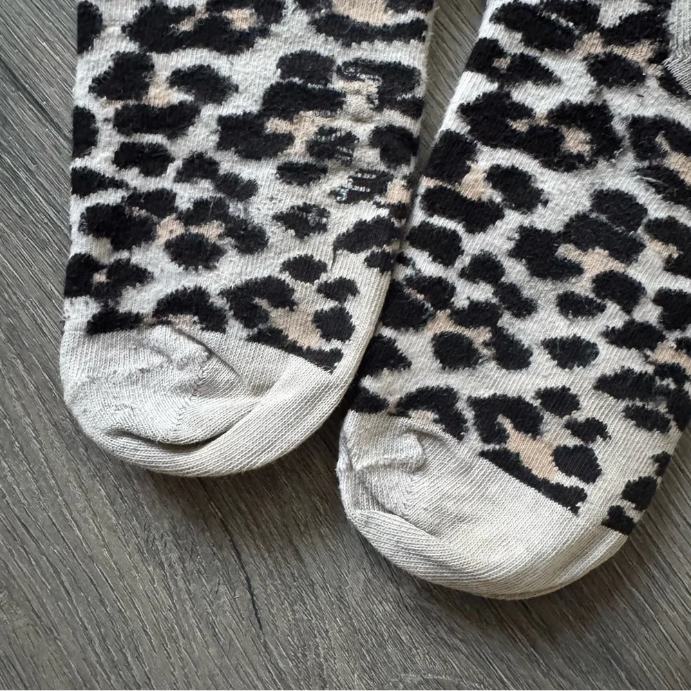 Happy Socks Leopard Print Calf Socks